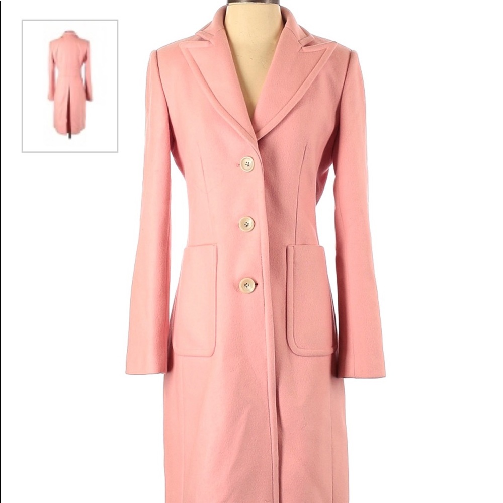 Banana Republic Light Pink Pea Coat